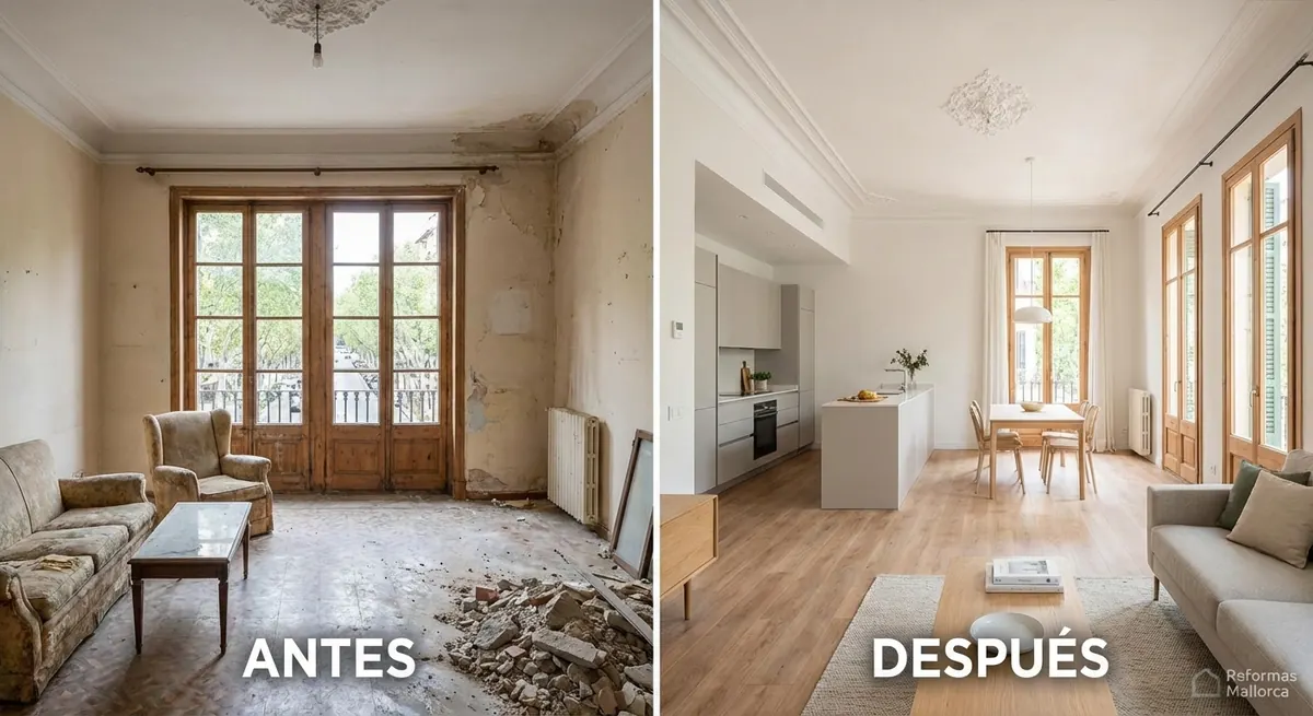 Construcción y reforma de vivienda en Palma