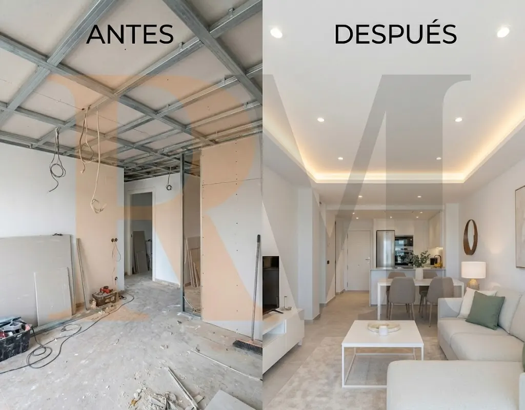 Reforma integral de salón en Mallorca