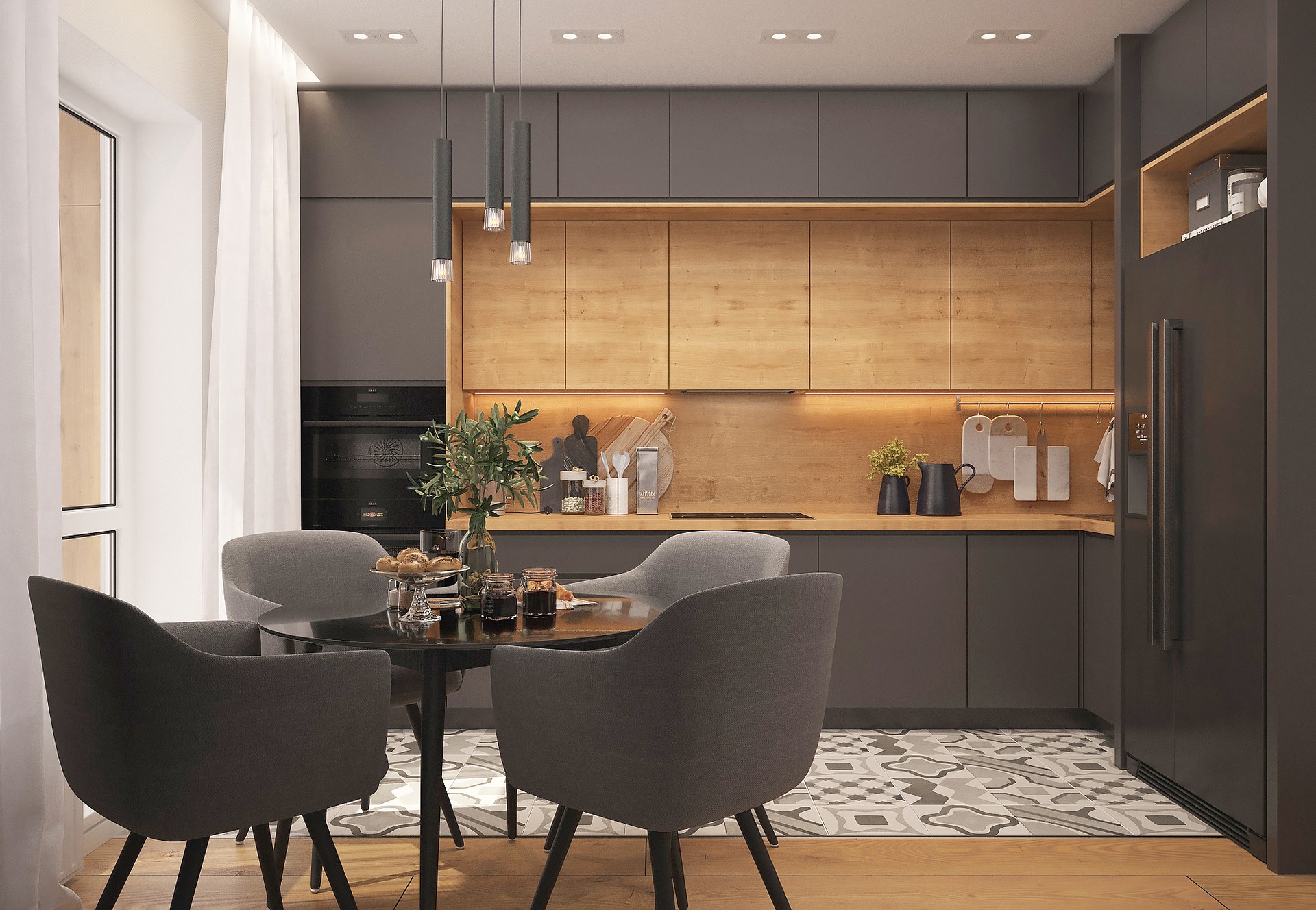 Reforma de cocina moderna en Mallorca